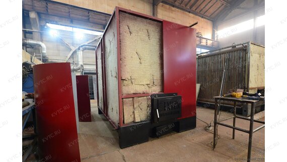 Котел 0.9 МВт с ОУР изготовление