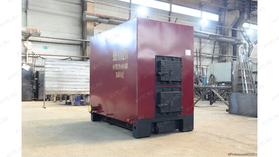 Котел на дровах 1.0 МВт водогрейный